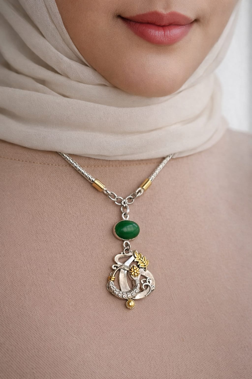 Isabella Necklace - Silver & Gold Plated