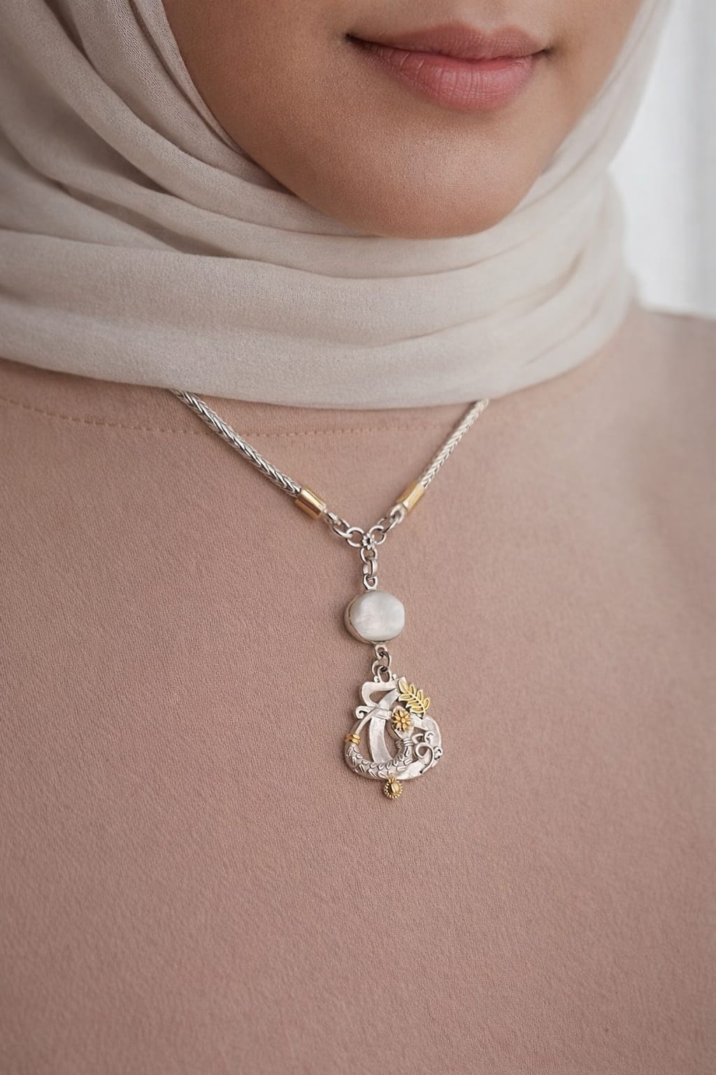 Isabella Necklace - Silver & Gold Plated