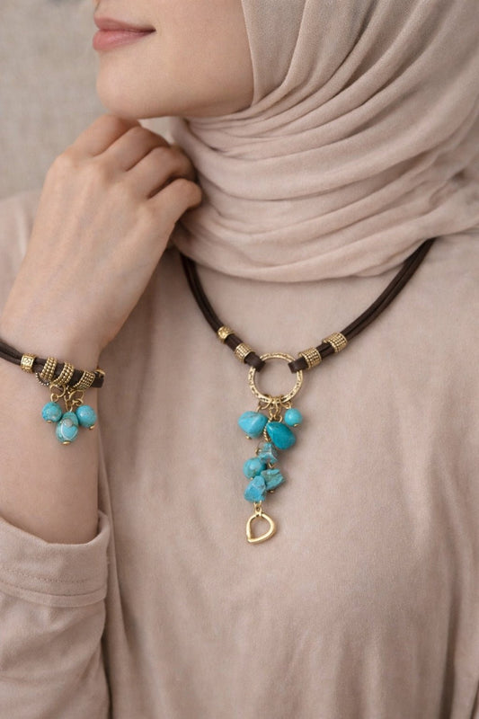 Elham Leather Set