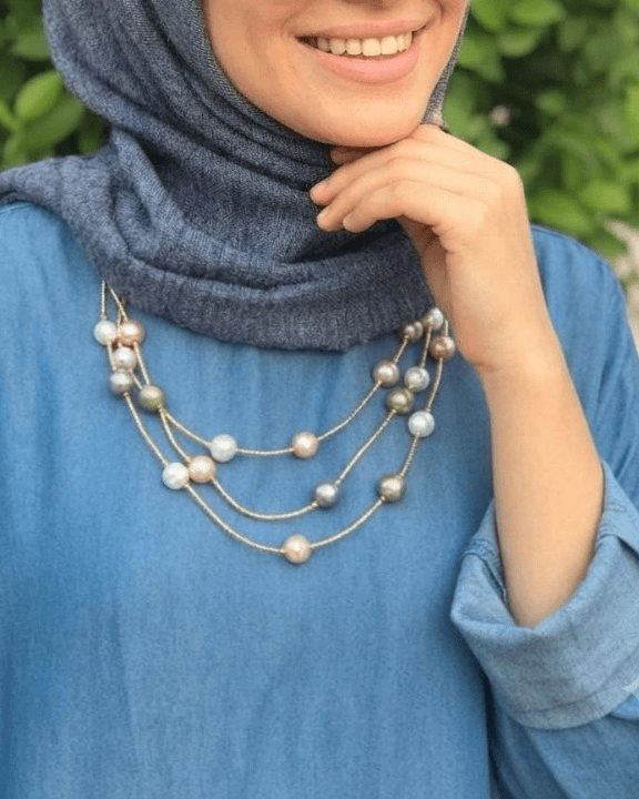 Pearl Charm Necklace