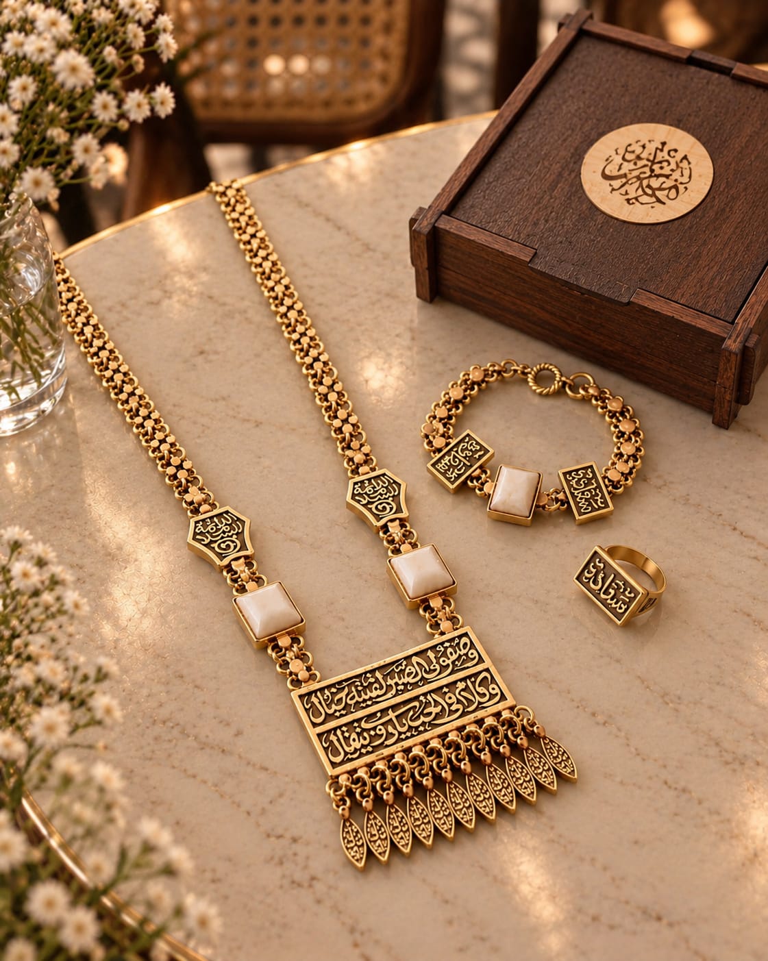 Om Kalthom Set -  Pure Copper