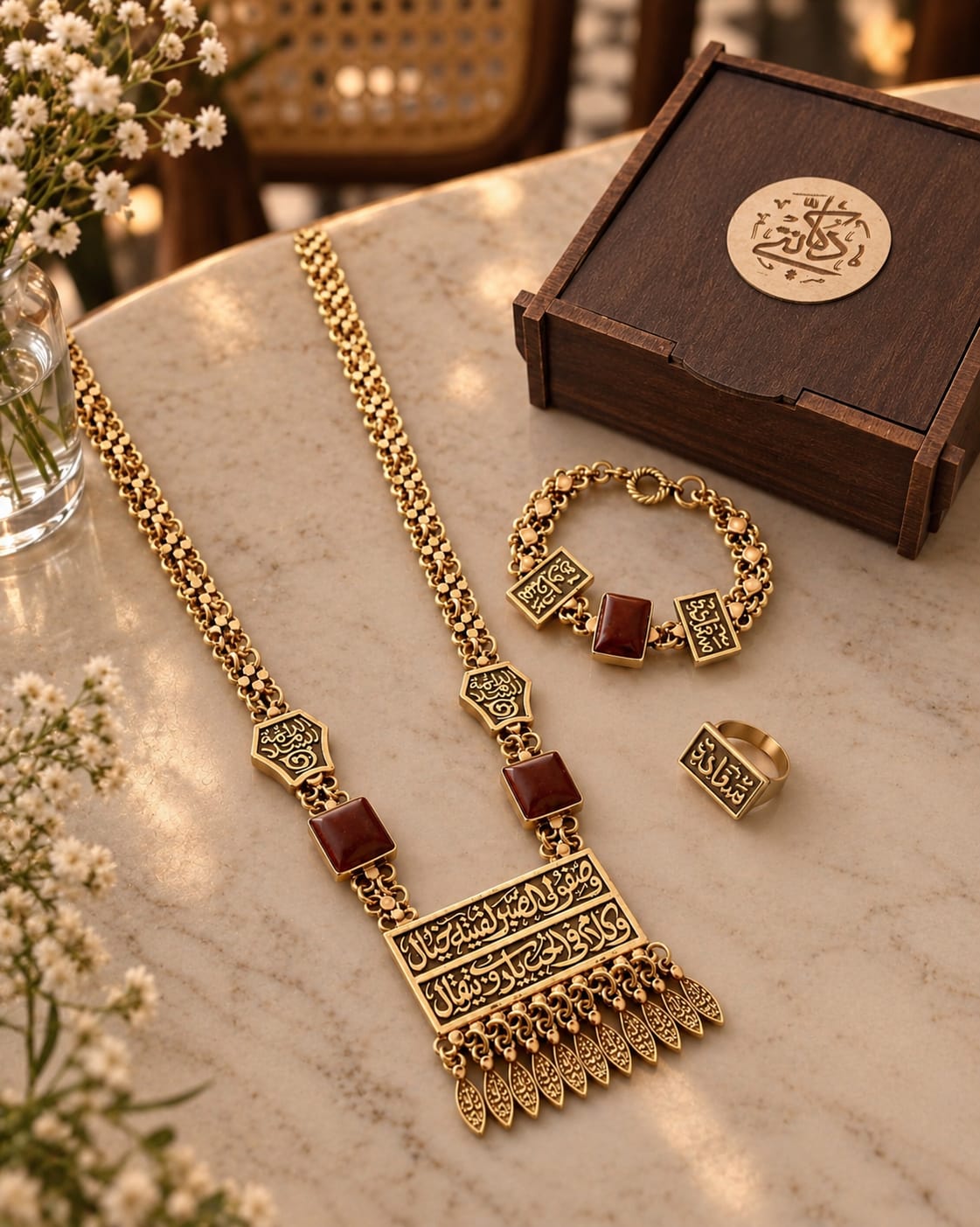 Om Kalthom Set -  Pure Copper