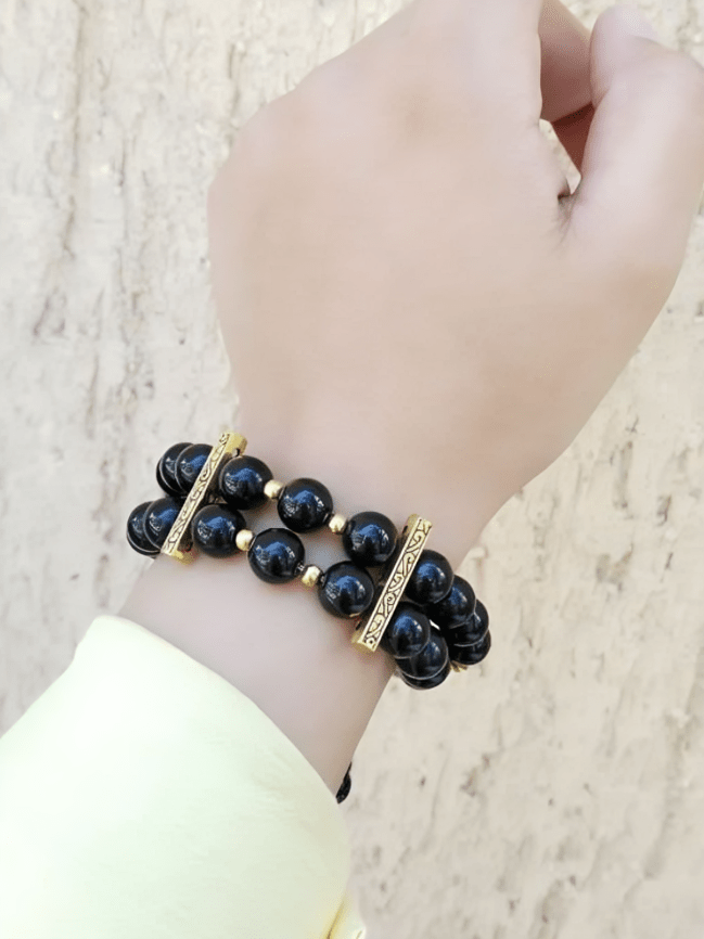 Nirvana Bracelet Set  - Mixed Stones