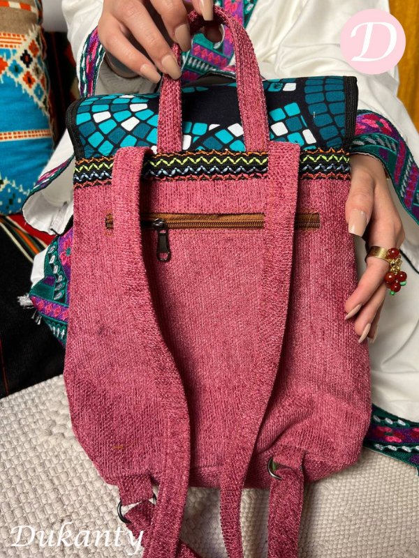 Africa Bag - Linen Back pack