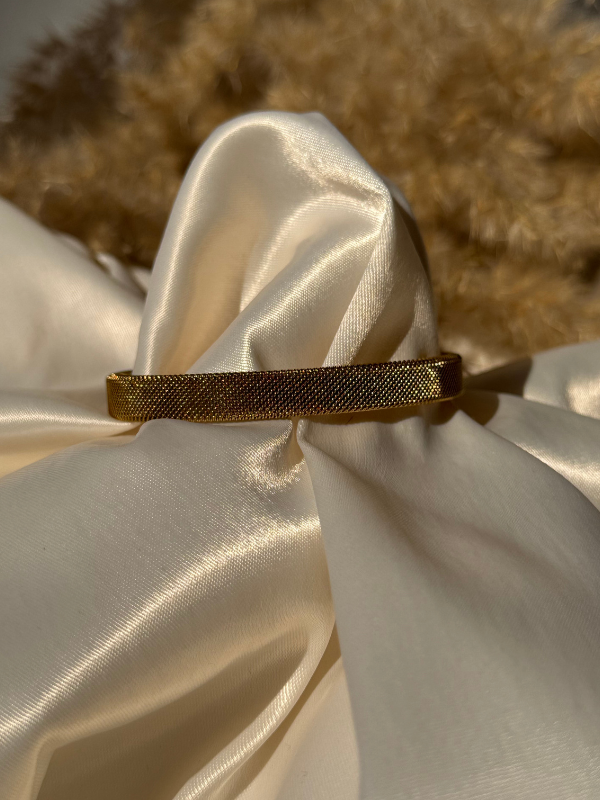 Samaa Simple Bangle - Stainless Steel