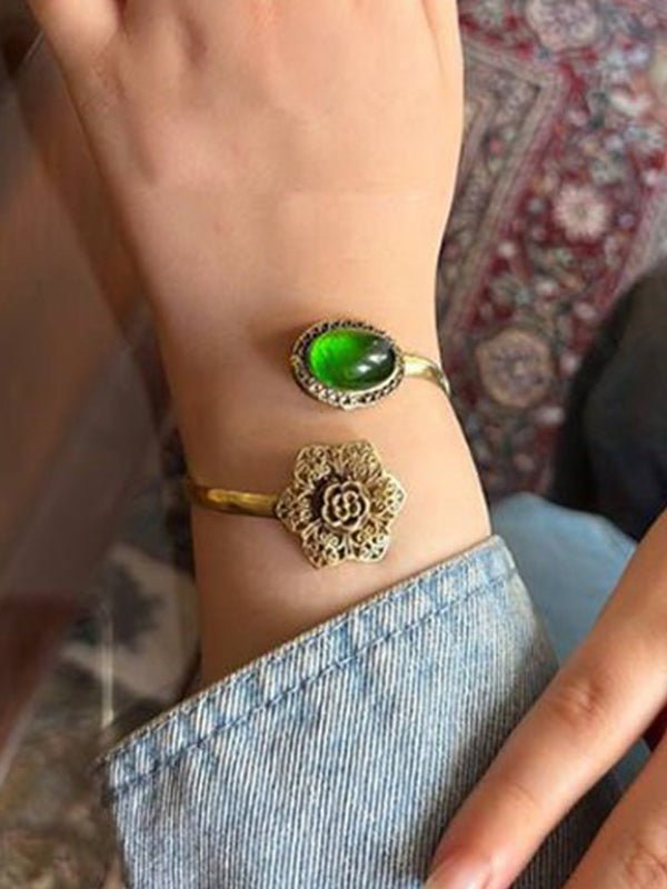 Agate Flower Set - Copper