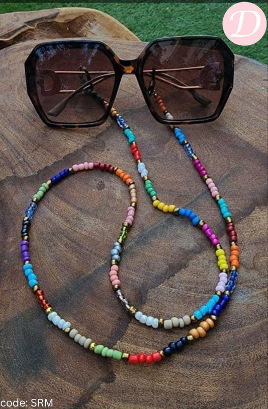 Sandy Glasses Chain - Beads