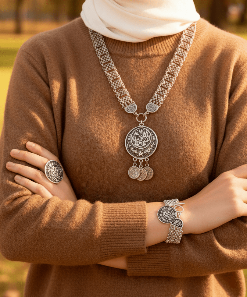 Mayaar Luxury Set - Silver Plated