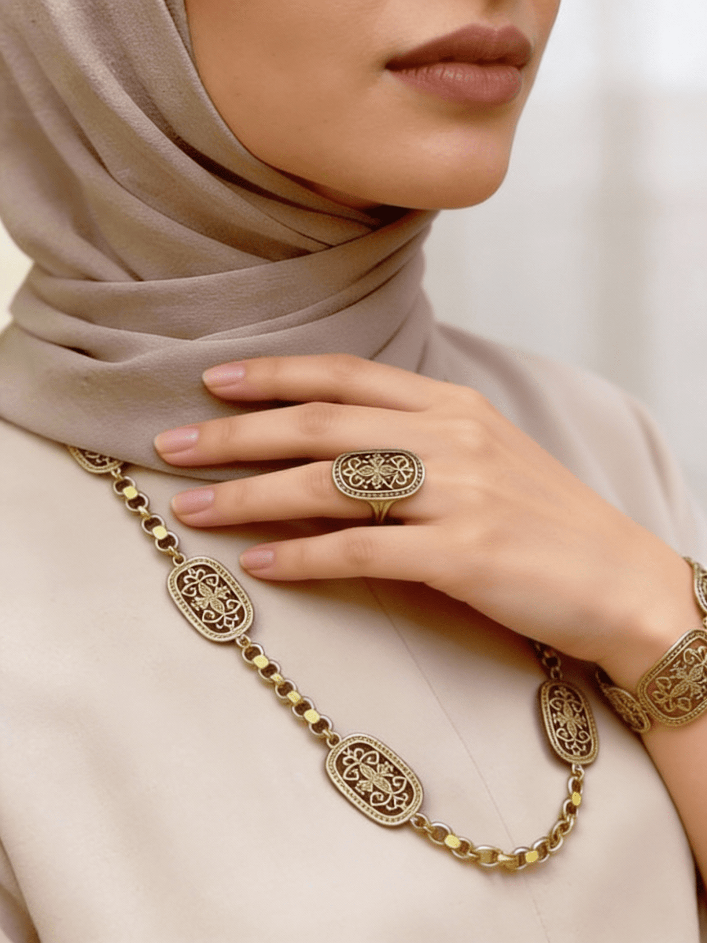 Mariam Set - Pure Copper