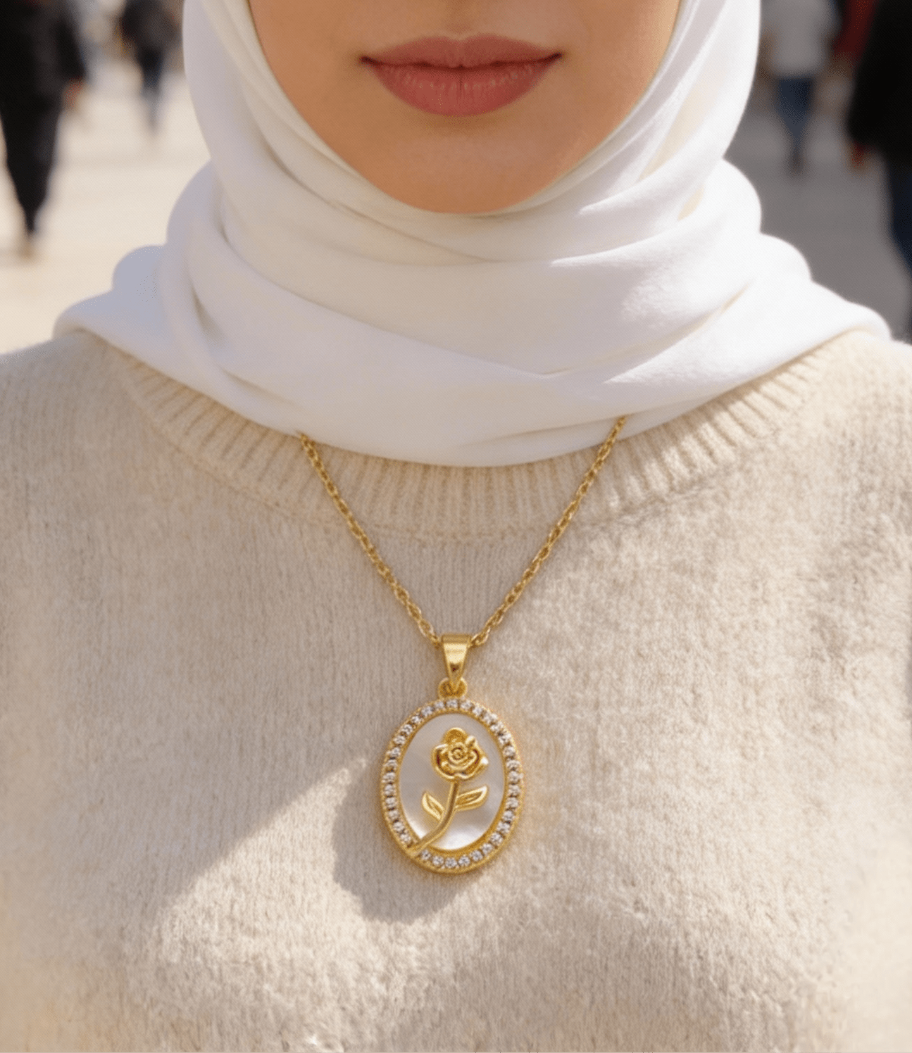 Talia Necklace - Stainless Gold Plated