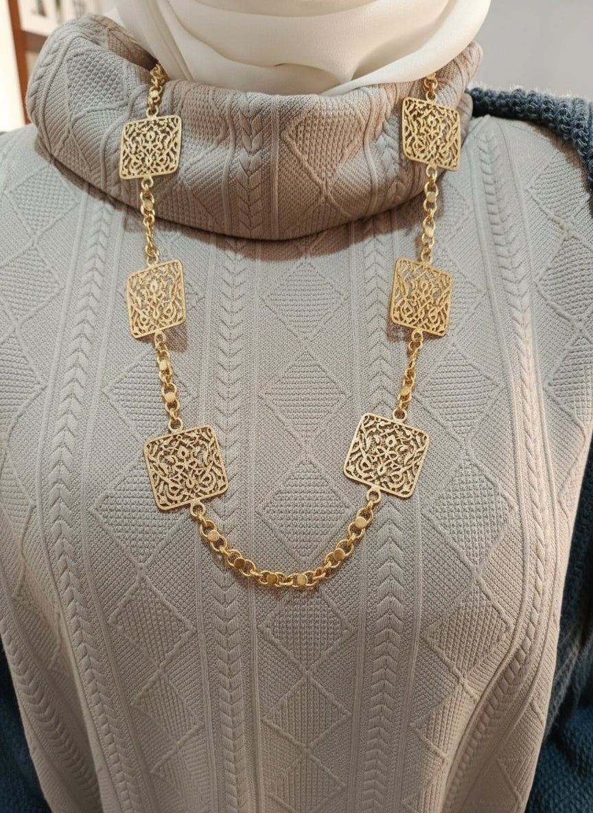Box Chain Necklace - Pure Copper