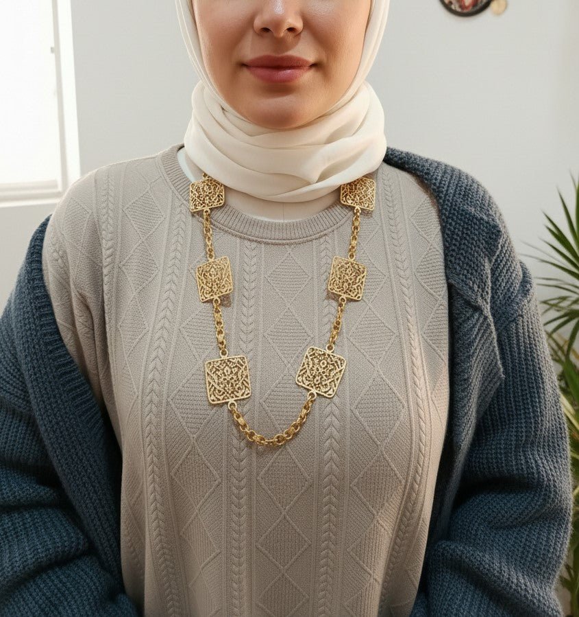 Box Chain Necklace - Pure Copper