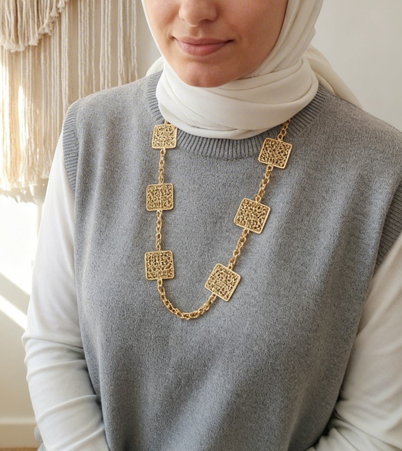 Box Chain Necklace - Pure Copper