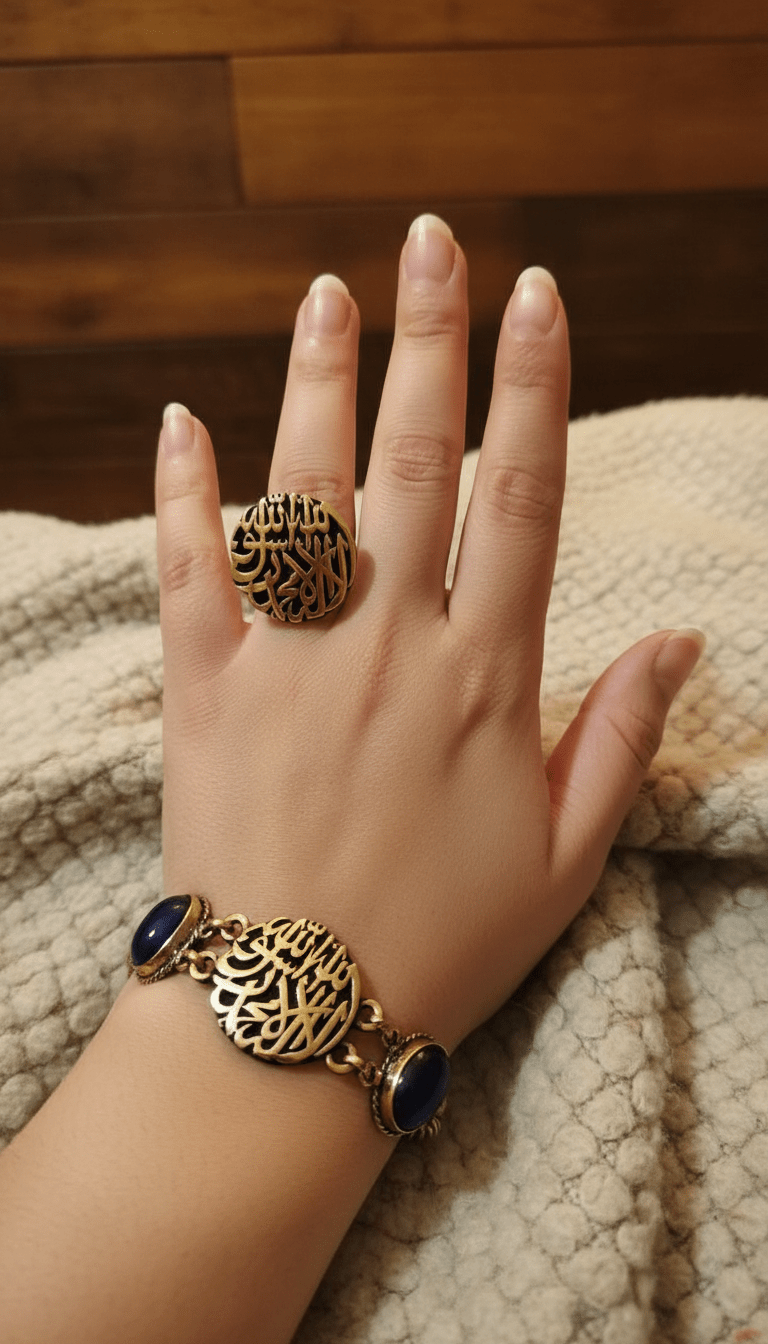 Arabesque Charm Set – Copper