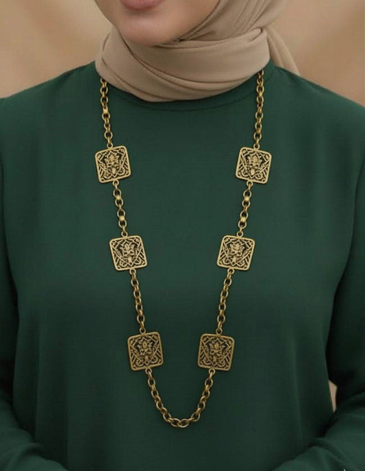 Box Chain Necklace - Pure Copper