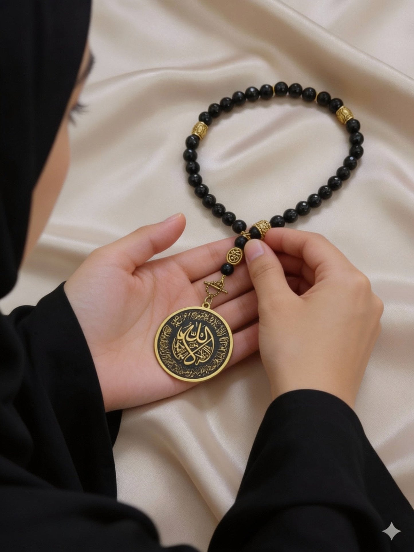 Khadija Rosary - Agate Stones