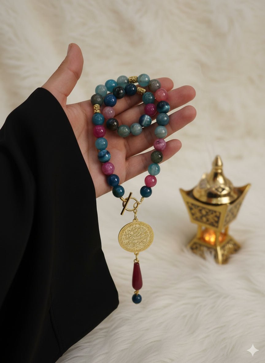 Khawla Rosary - Agate Stones