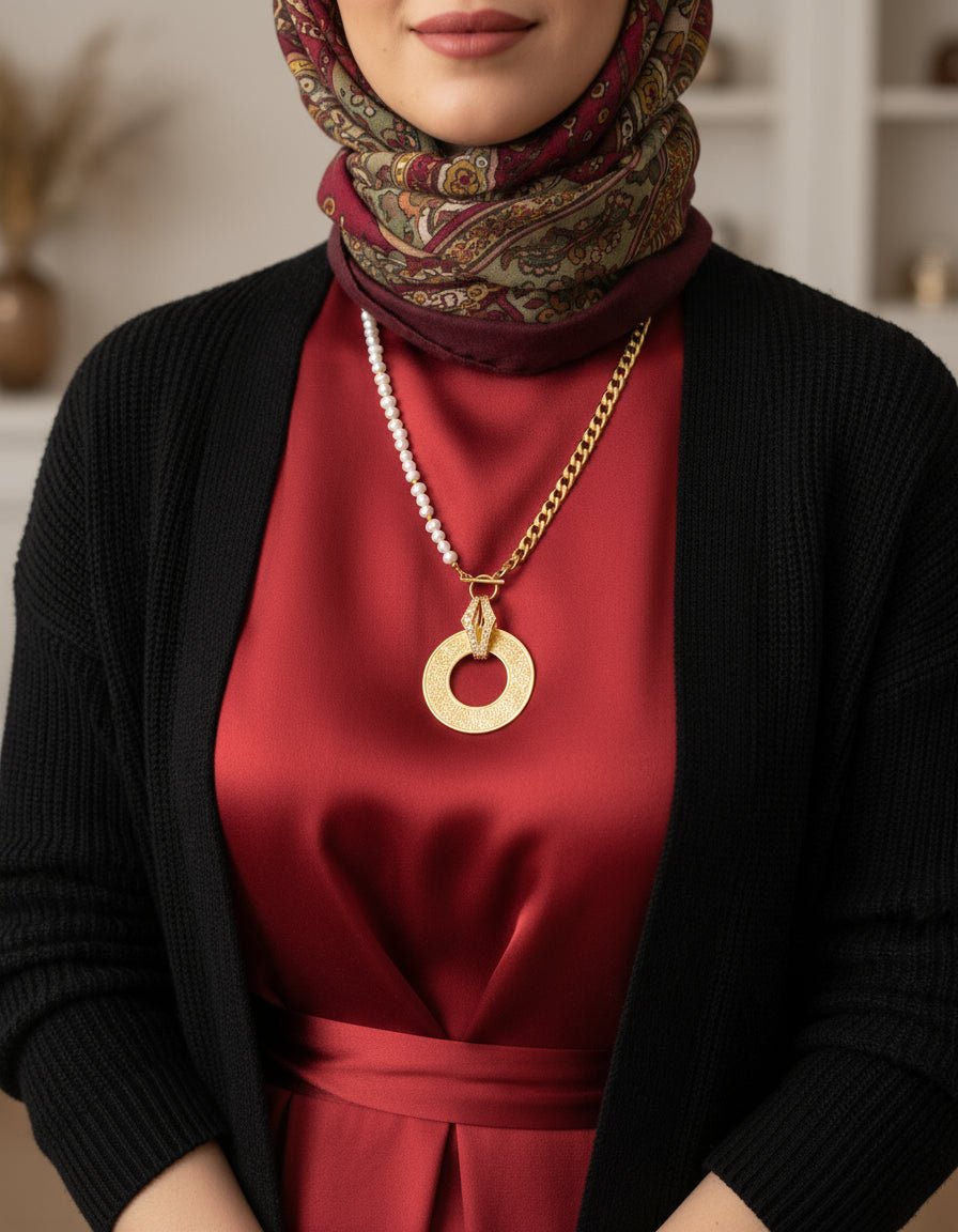 Pearl Janna Gold Plated Necklace