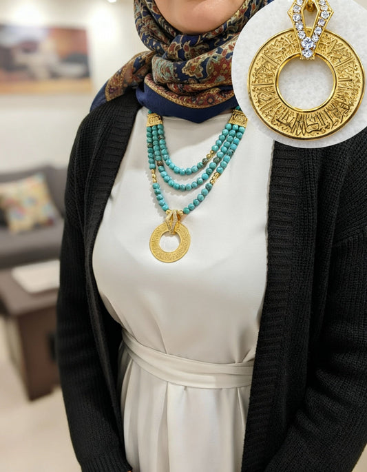 Zahra Gold Plated Necklace