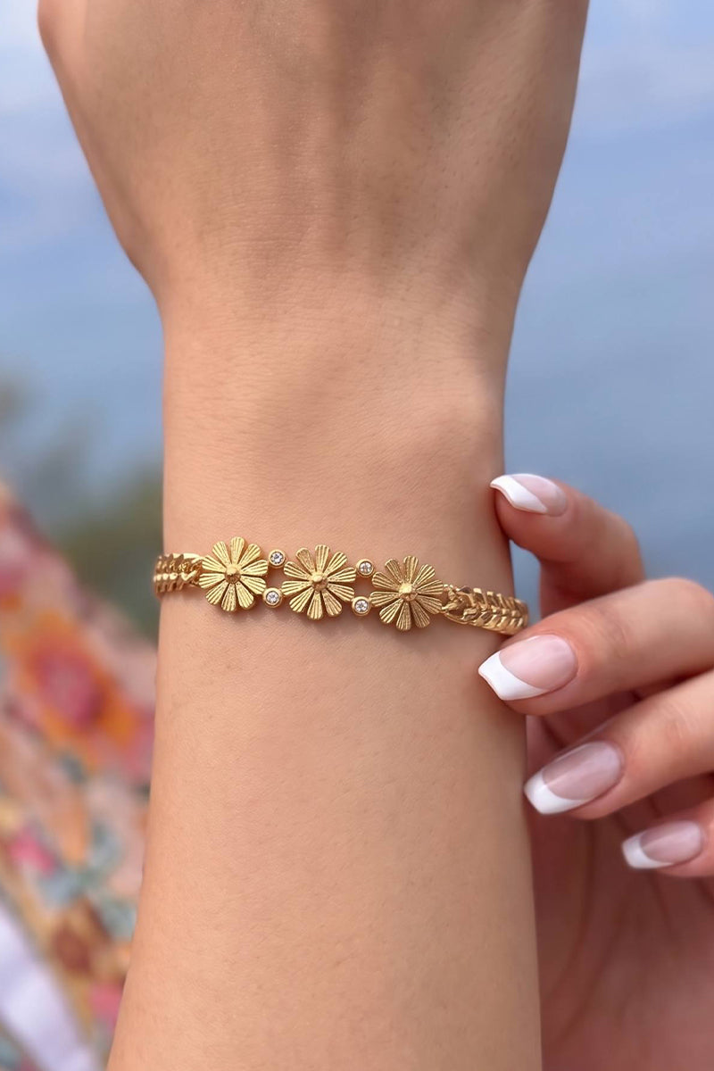 Dalia Bracelet - Stainless Steel