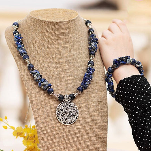 Blue Agate Elisa Set