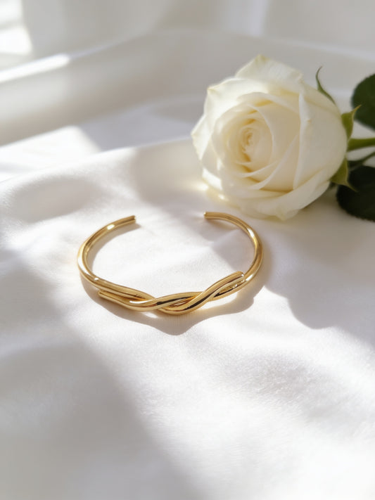 Mira Bangle - Stainless Steel