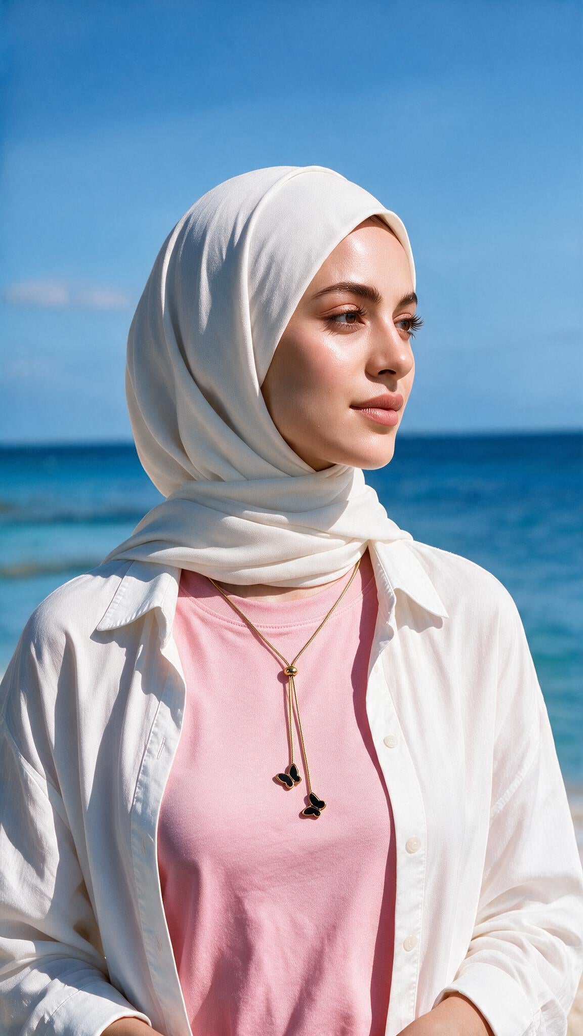 Dalia Necklace - Stainless Steel
