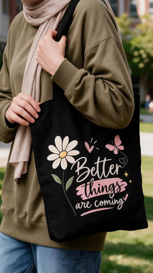 Better Things Tote Bag - Linen