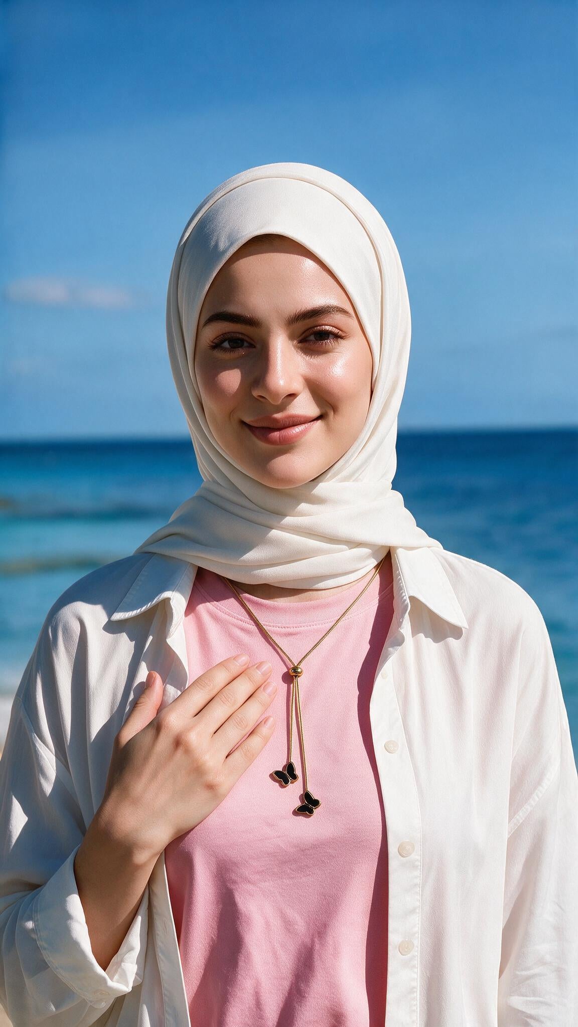 Dalia Necklace - Stainless Steel