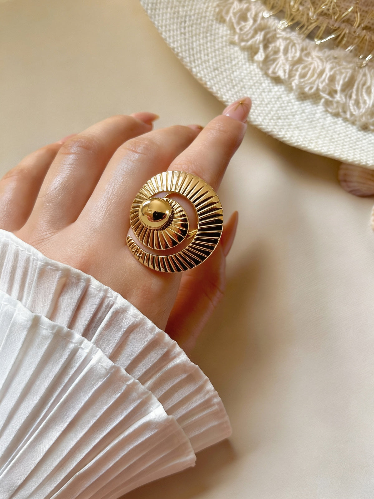 Yasemin Ring - Stainless Steel