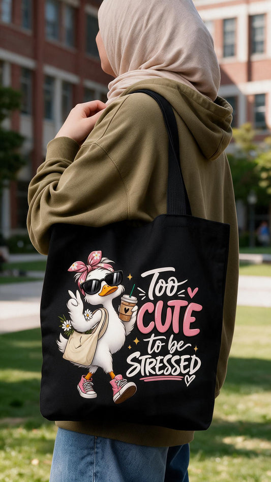 Duck Tote Bag - Linen