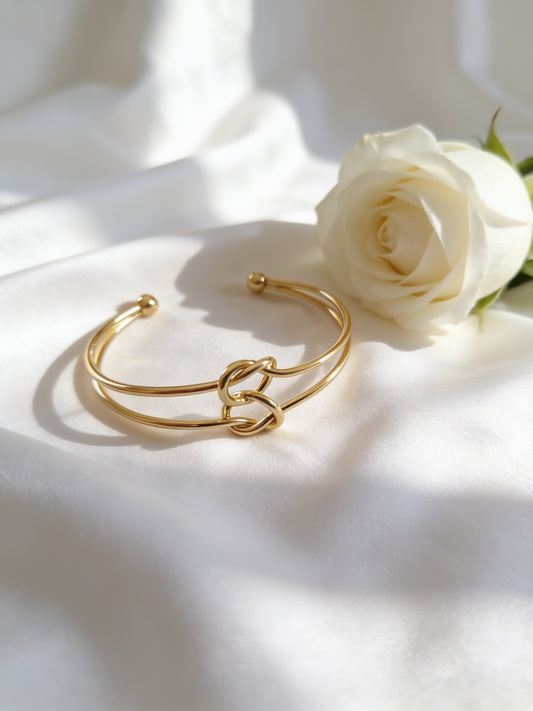 Hazal Bangle - Stainless Steel
