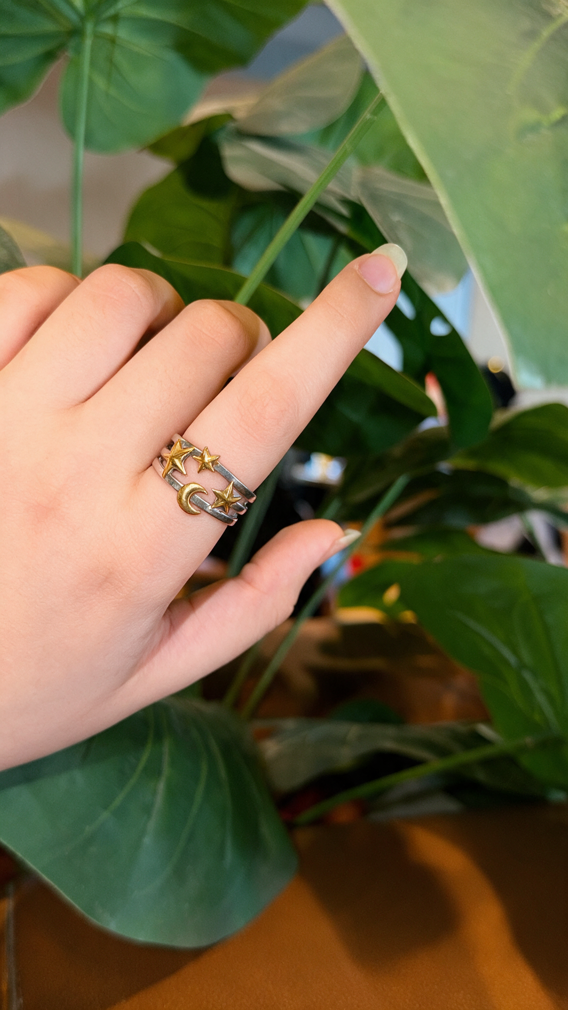 Nagma Ring - Stainless Steel