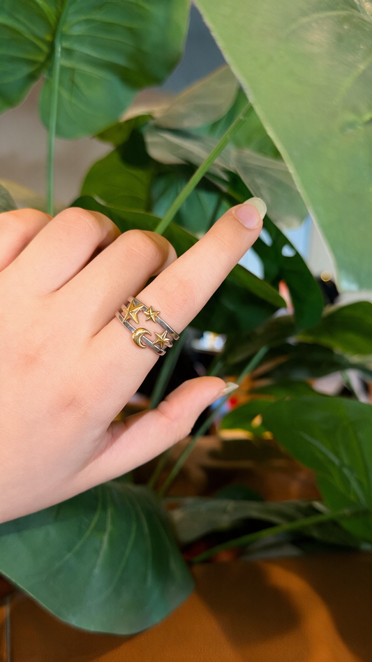 Nagma Ring - Stainless Steel