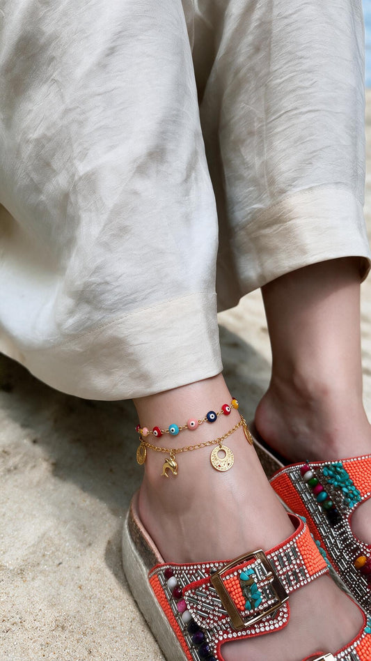 Naya Anklet - Stainless Steel