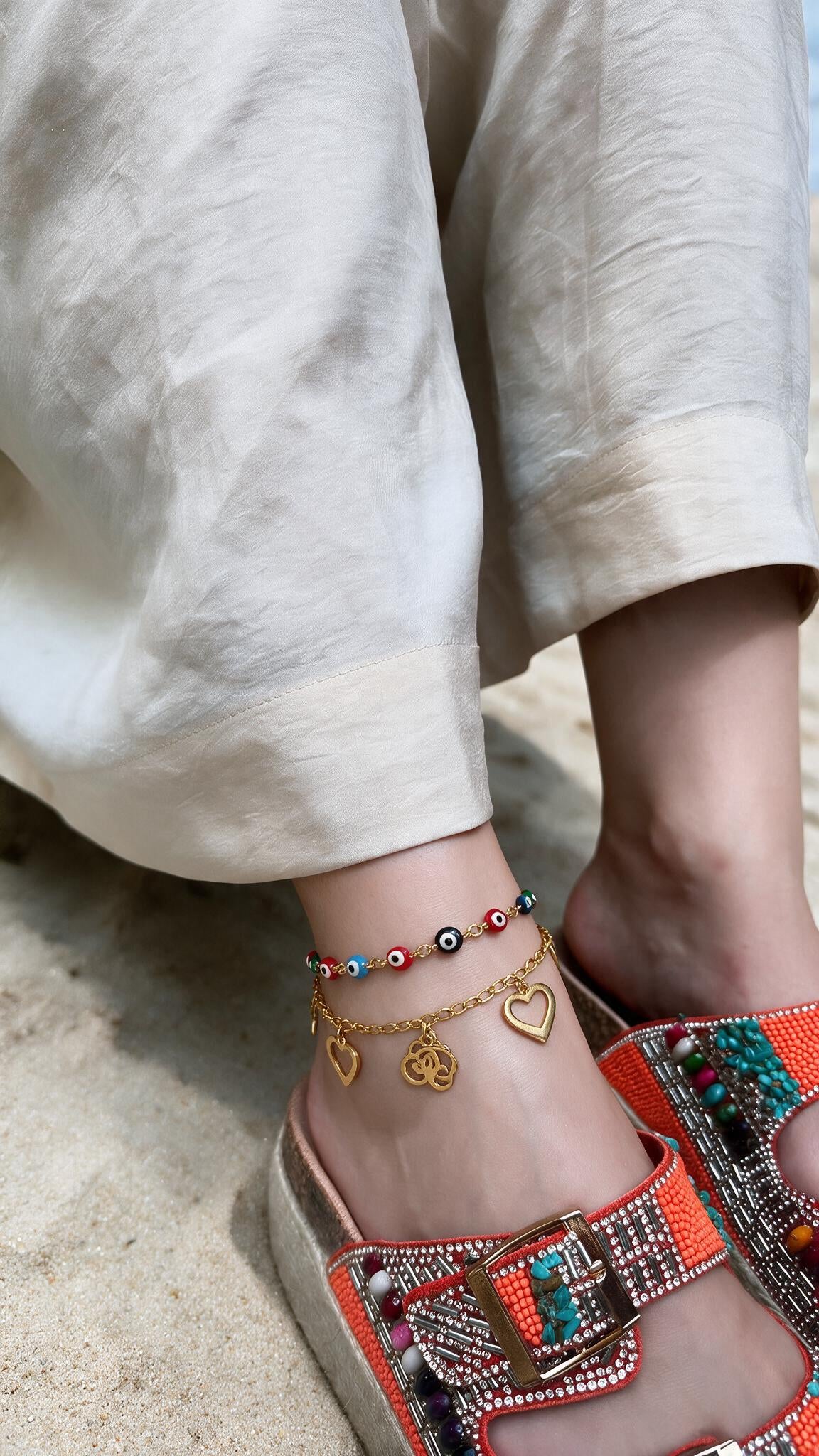 Maya Anklet - Stainless Steel
