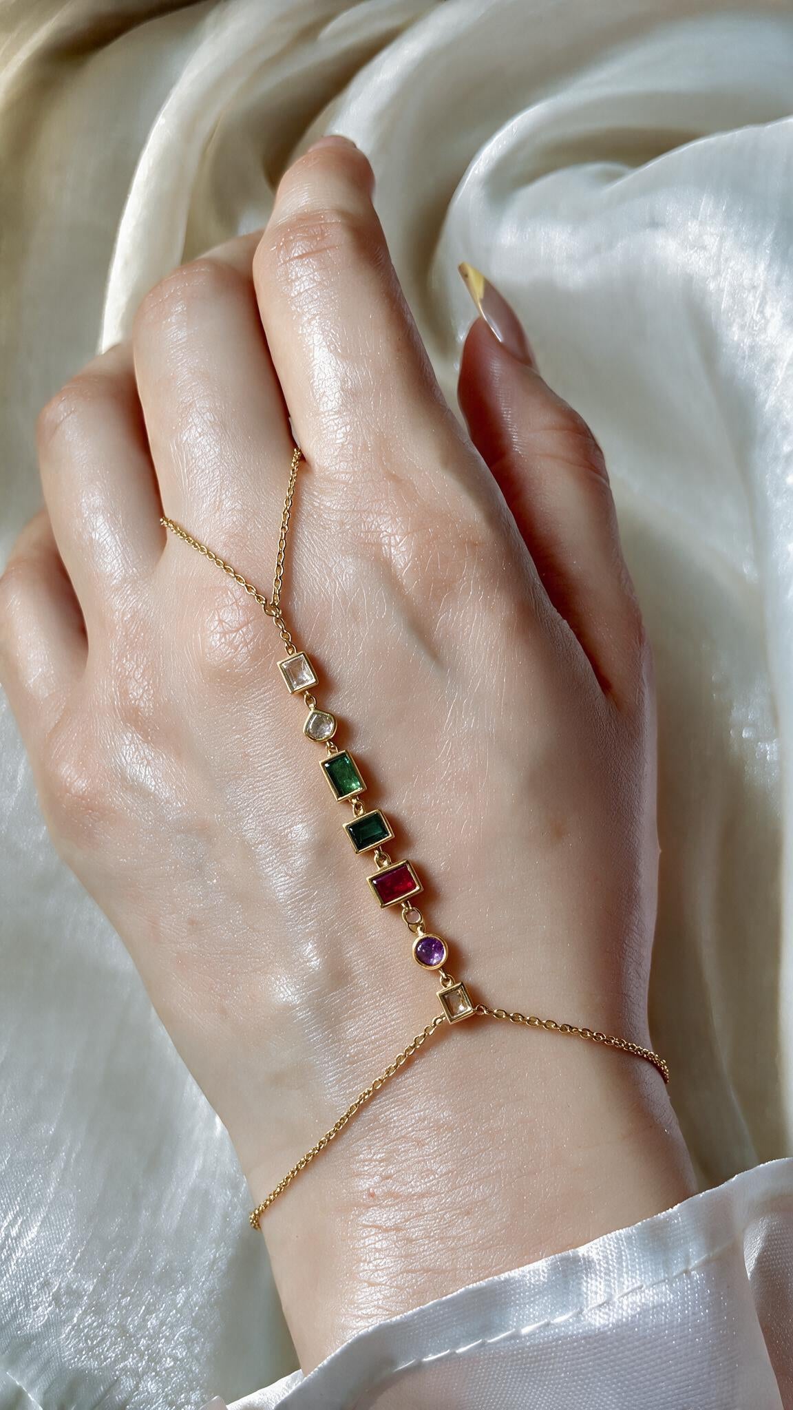 Colorful Hand Chain - Stainless Steel