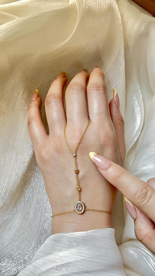 Madlin Hand Chain - Stainless Steel