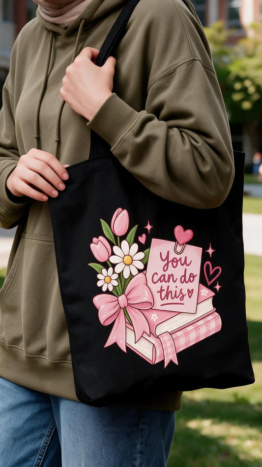 You Can Do This Tote Bag - Linen