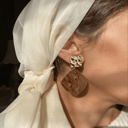 Monika Earrings - Stainless Steel