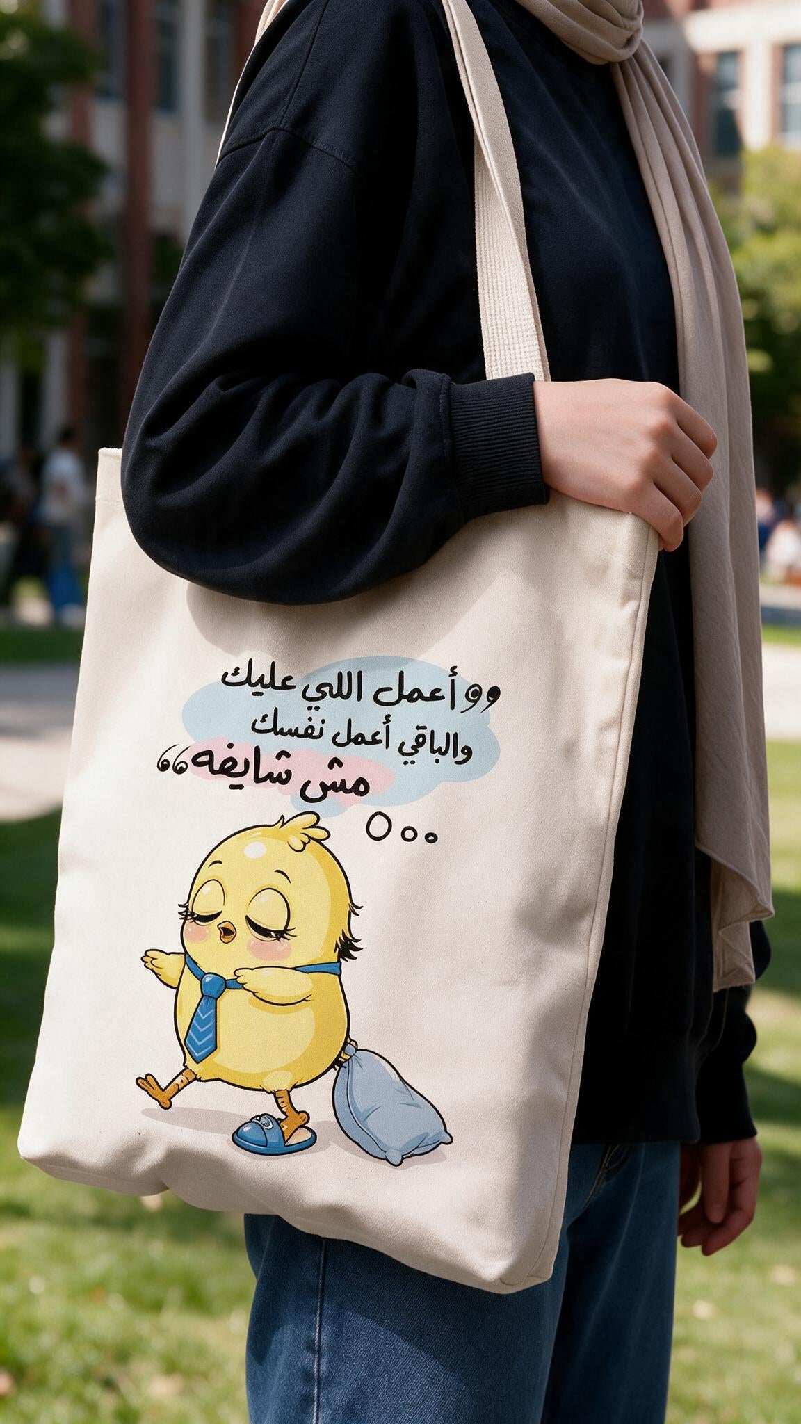 Katkot Tote Bag - Linen
