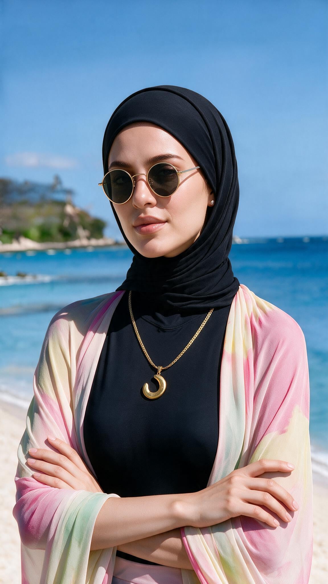 Amina Necklace - Stainless Steel