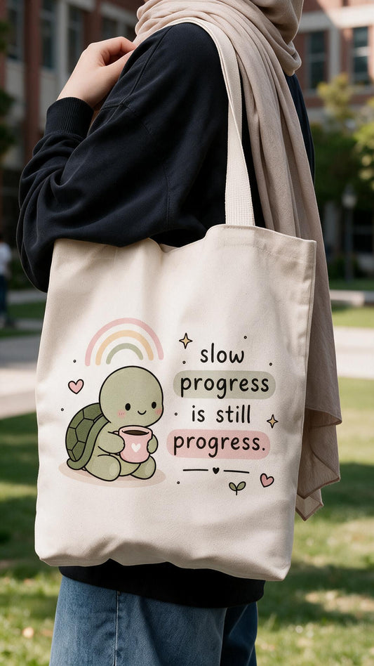 Progress Tote Bag - Linen
