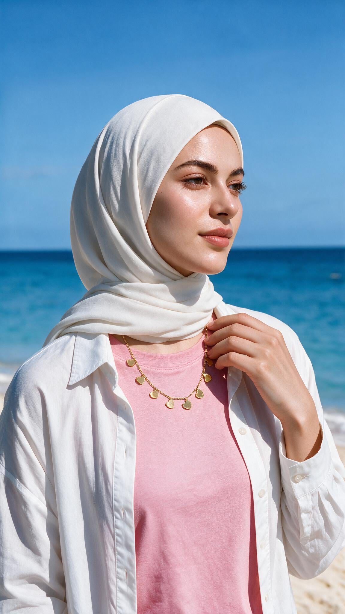 Eman Necklace - Stainless Steel