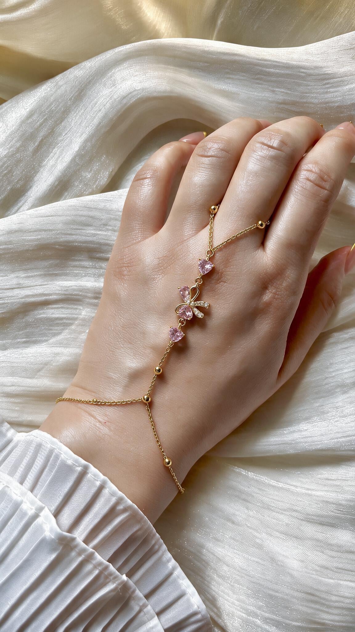 Roma Hand Chain - Stainless Steel
