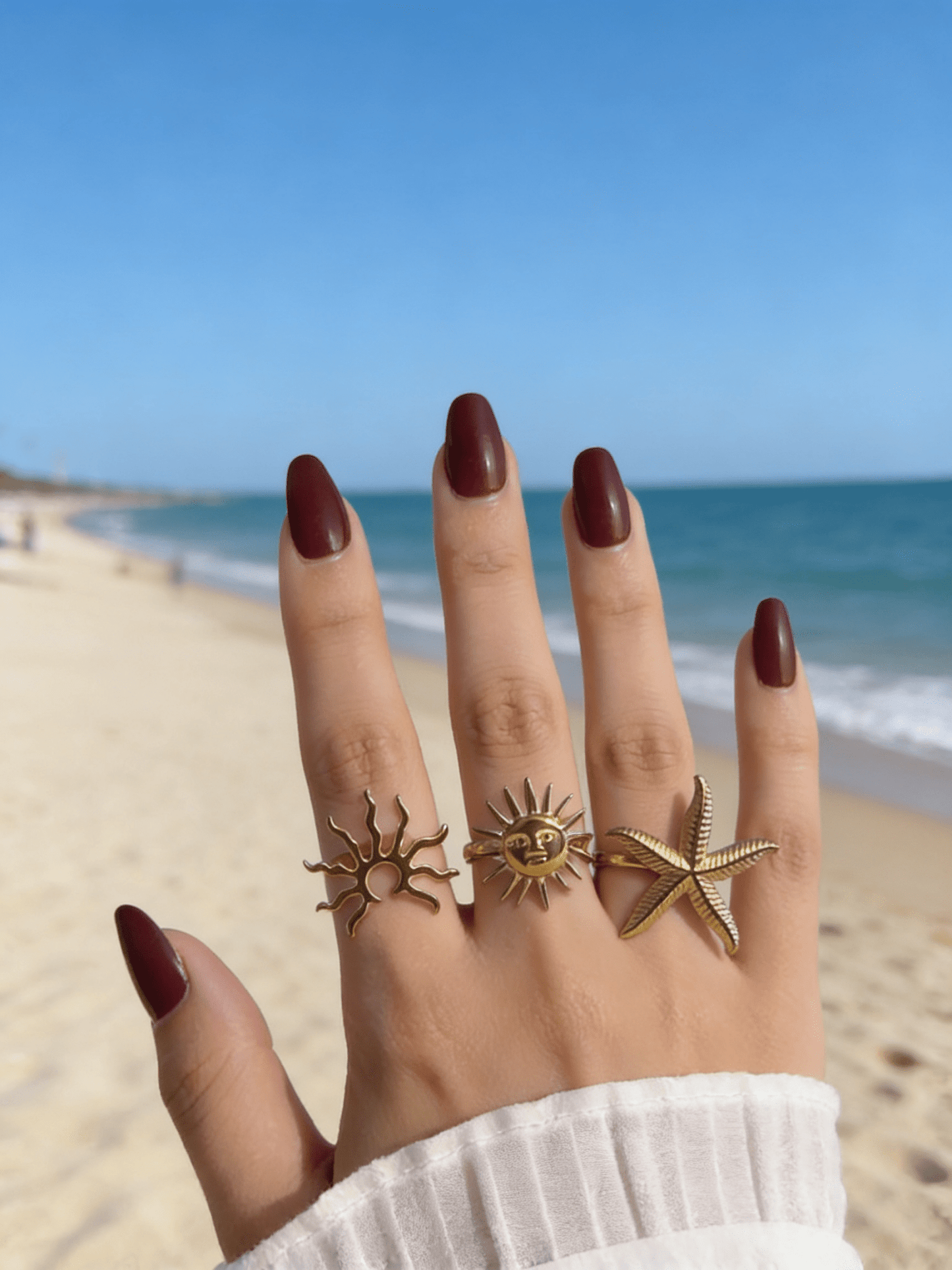 Summer Escape Ring - Stainless Steel