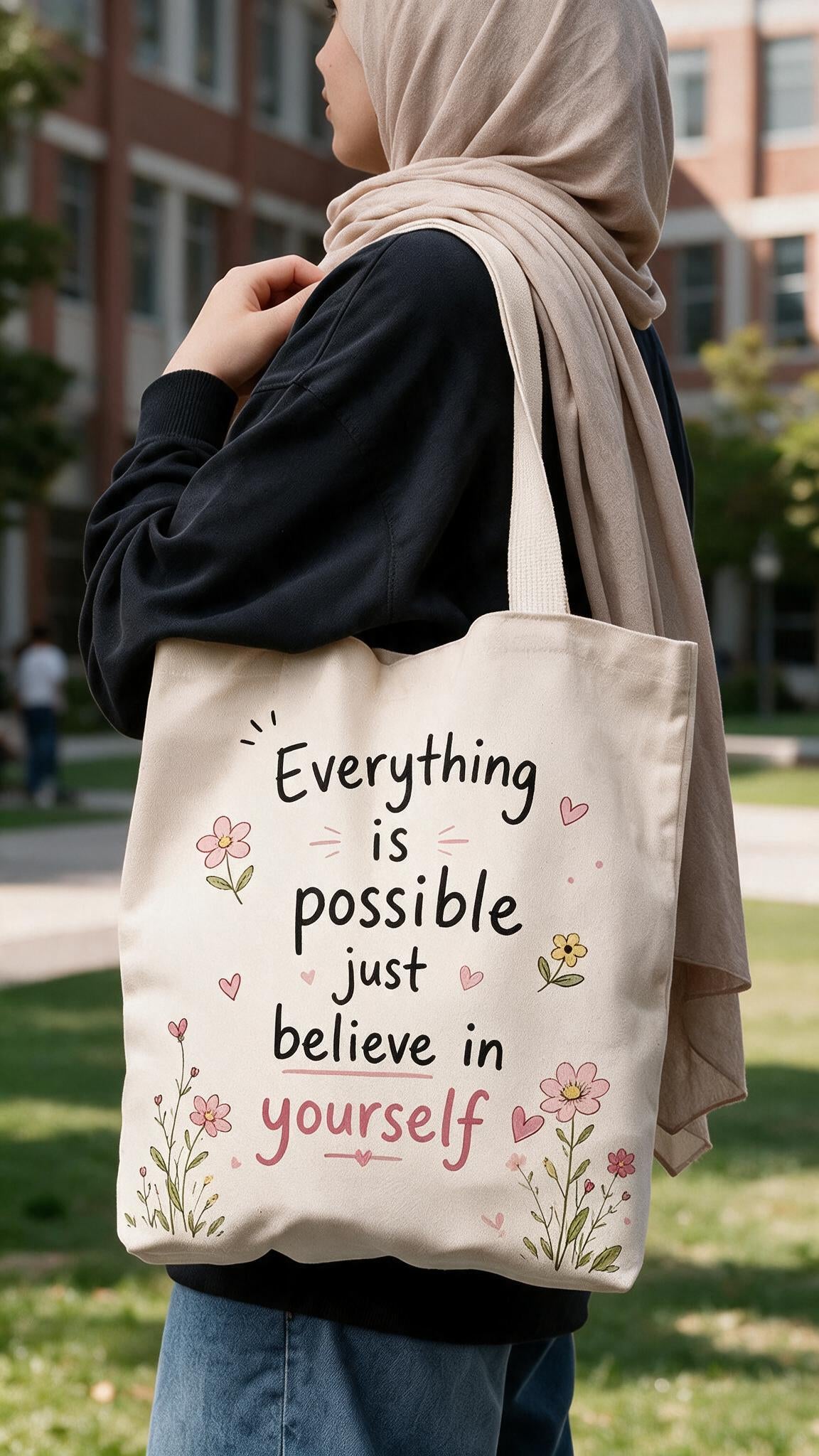 Possible Tote Bag - Linen