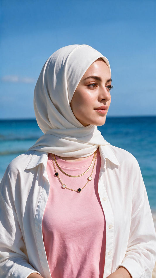 Dalida Necklace - Stainless Steel