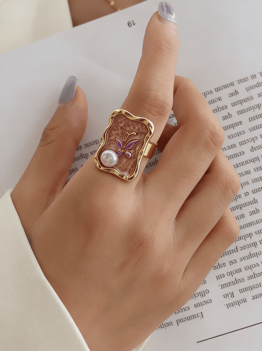 Afra Ring - Stainless Steel