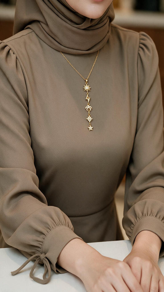 Matilda Necklace - Stainless Steel